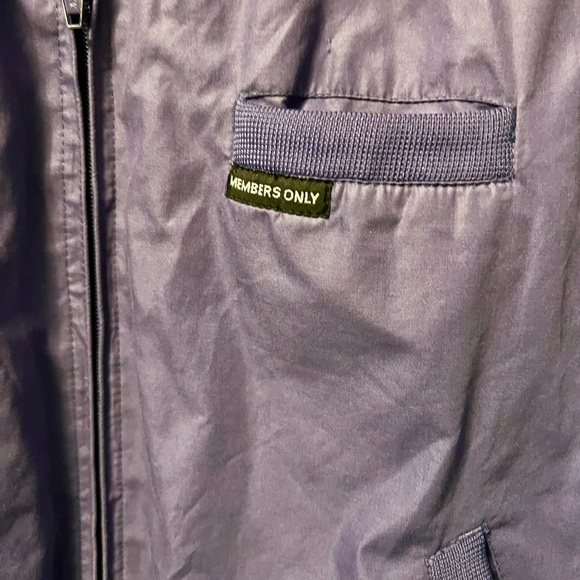 Purple Members Only Jacket - Picture 3 of 5